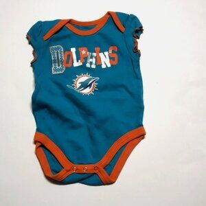 Miami Dolphins Baby Bodysuit